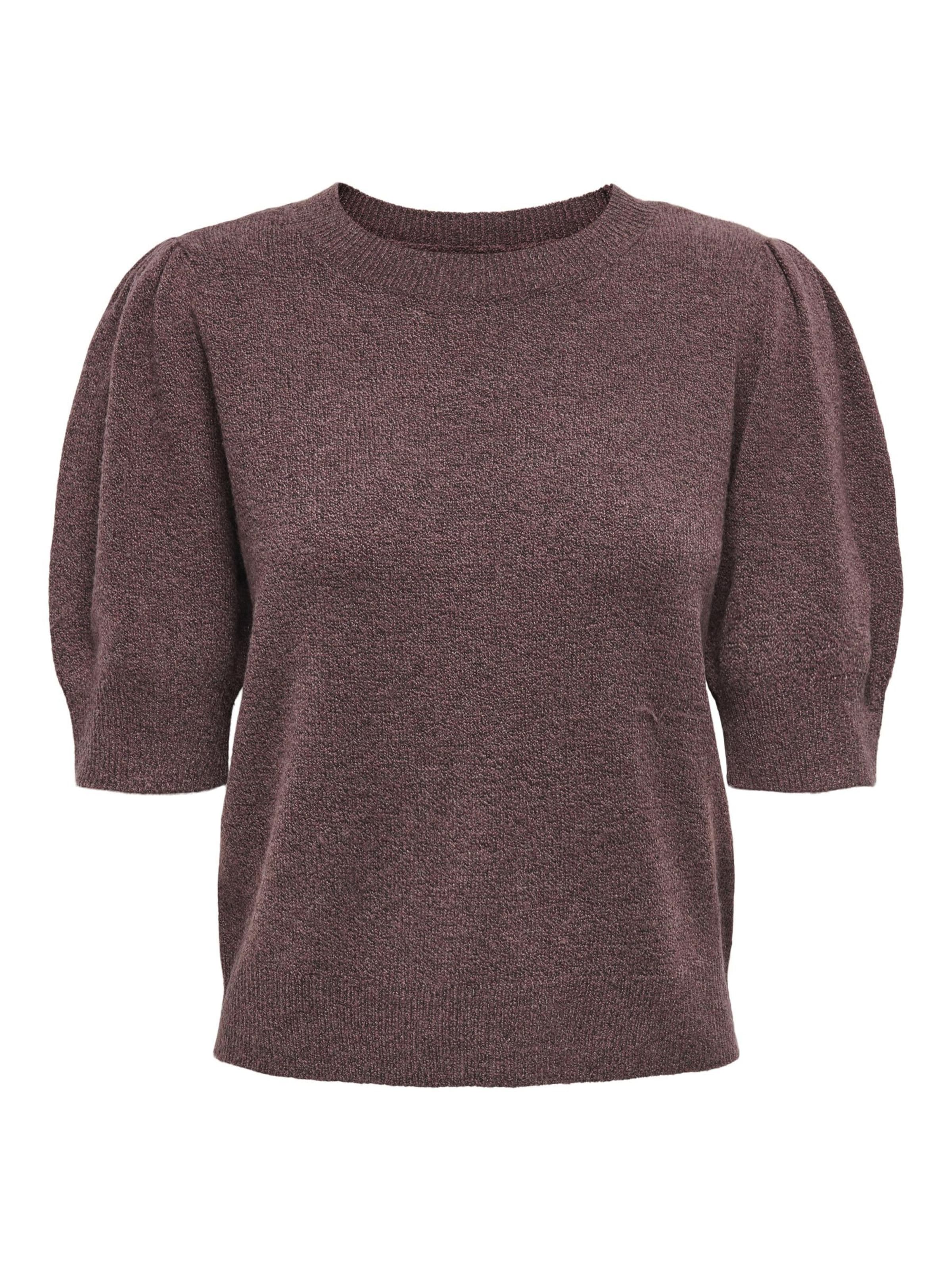 Pull-over &#x27;ONLRICA&#x27; ONLY en marron : devant