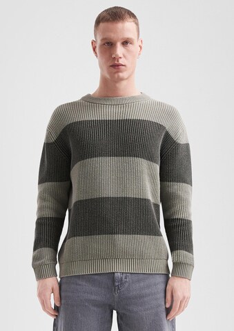 Pull-over QS en vert : devant