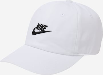 Nike Sportswear Kapelusz w kolorze biały: przód