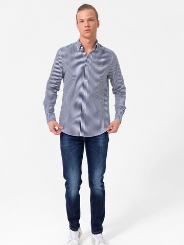 By Diess Collection Regular Fit Hemd in Blau