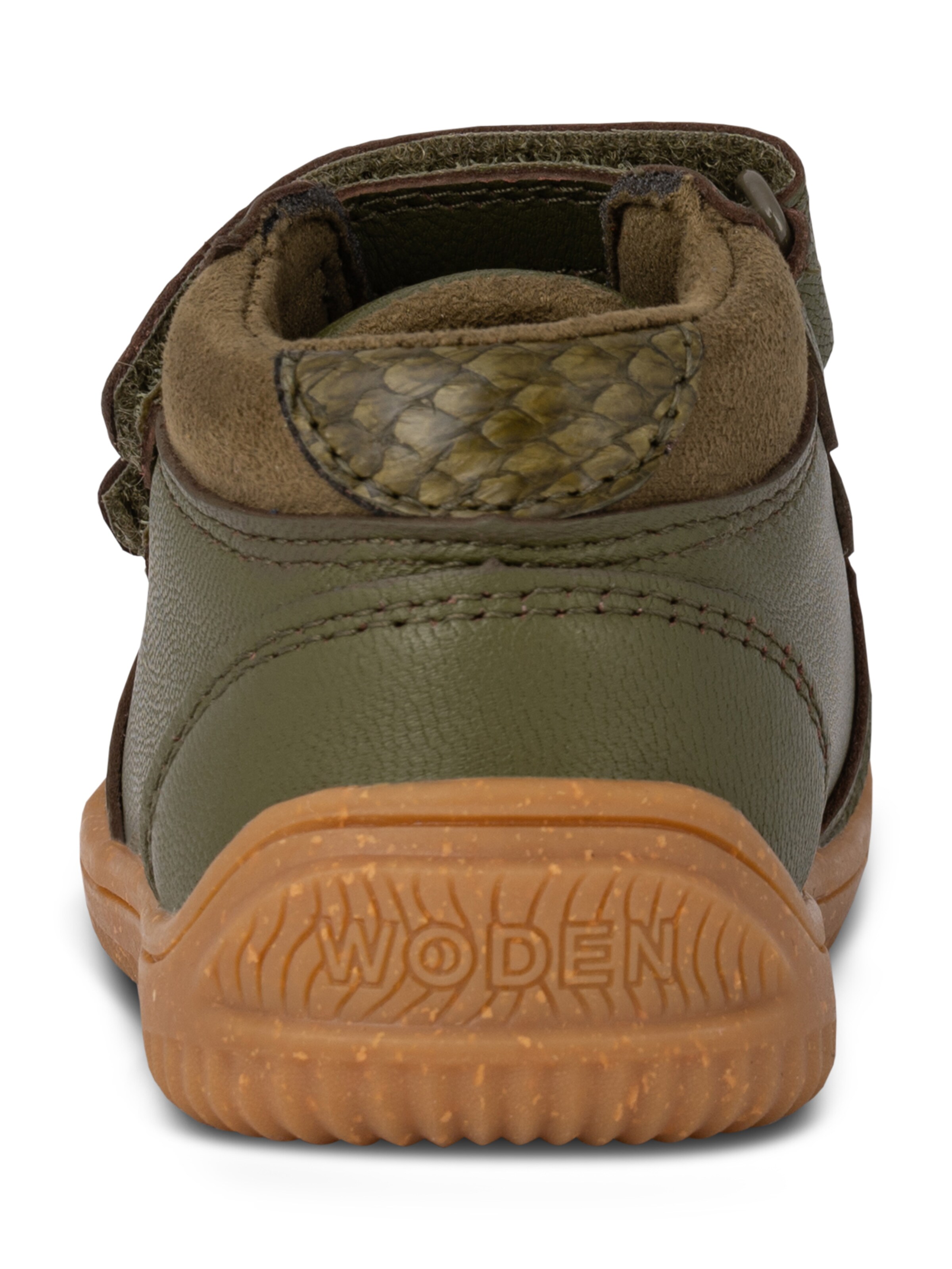 WODEN Sko til de første spæde skridt 'Tristan' i grøn