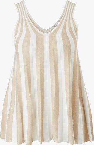 s.Oliver BLACK LABEL Top in Beige: voorkant