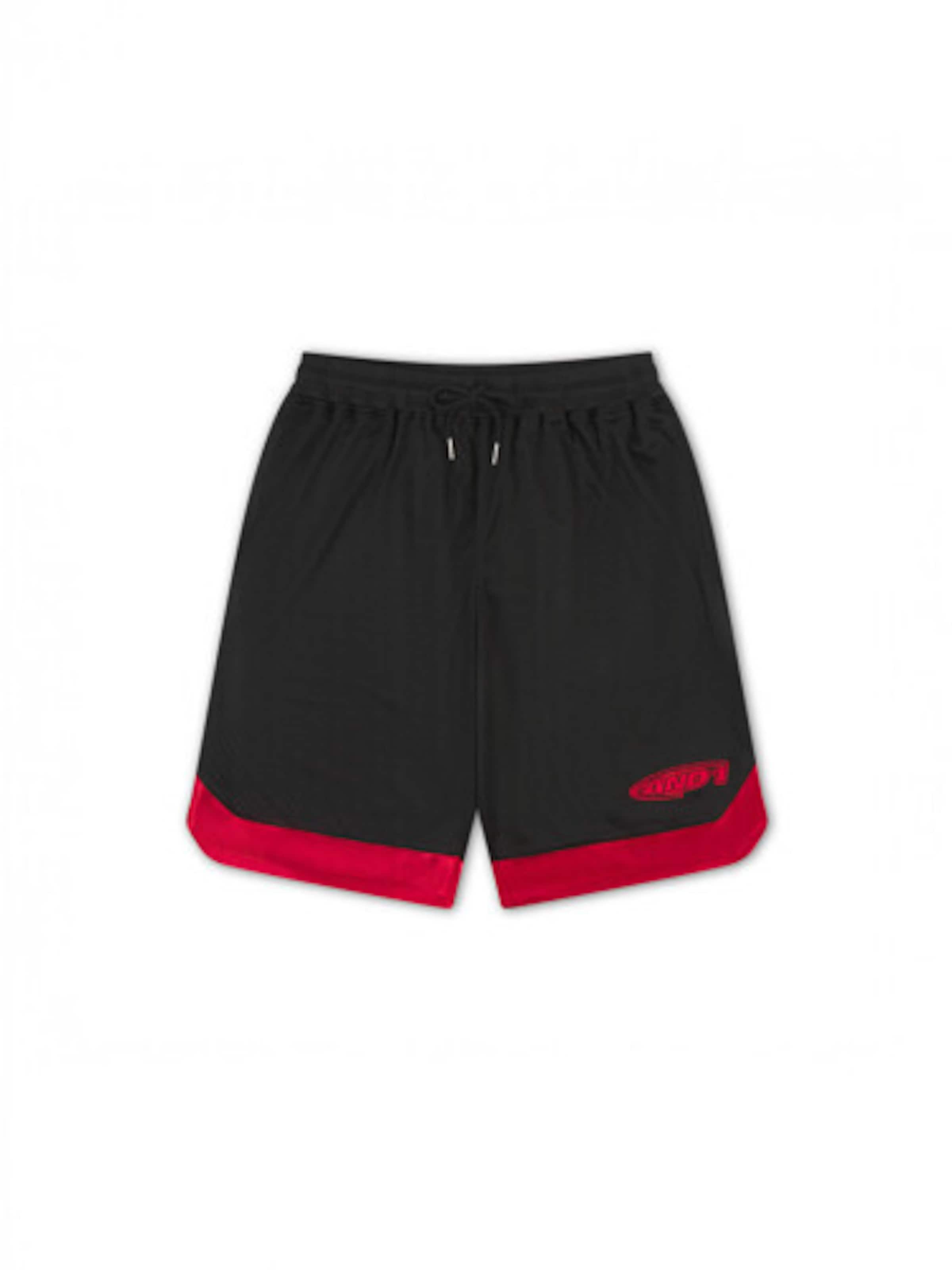 Regular Pantaloni de la AND1 pe negru: față