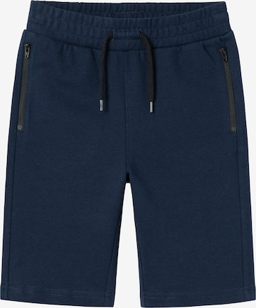 NAME IT Regular Broek 'VOBAN' in Blauw: voorkant