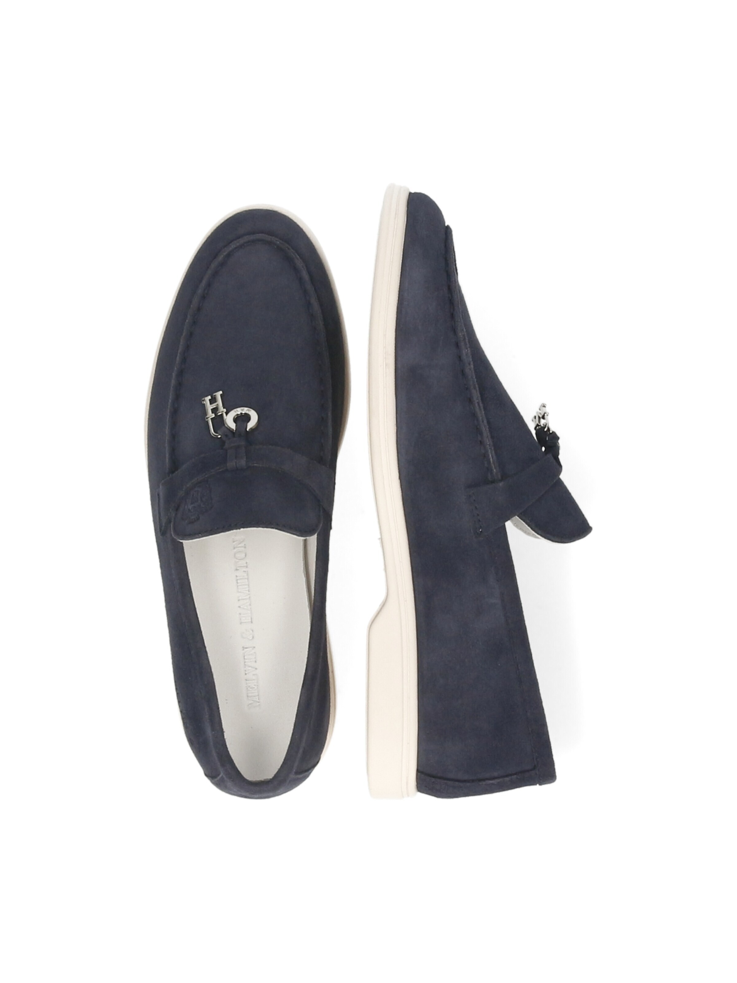MELVIN & HAMILTON Classic Flats 'Adley 3' in Blue