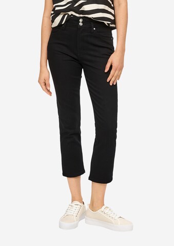 s.Oliver Slim fit Jeans in Black: front