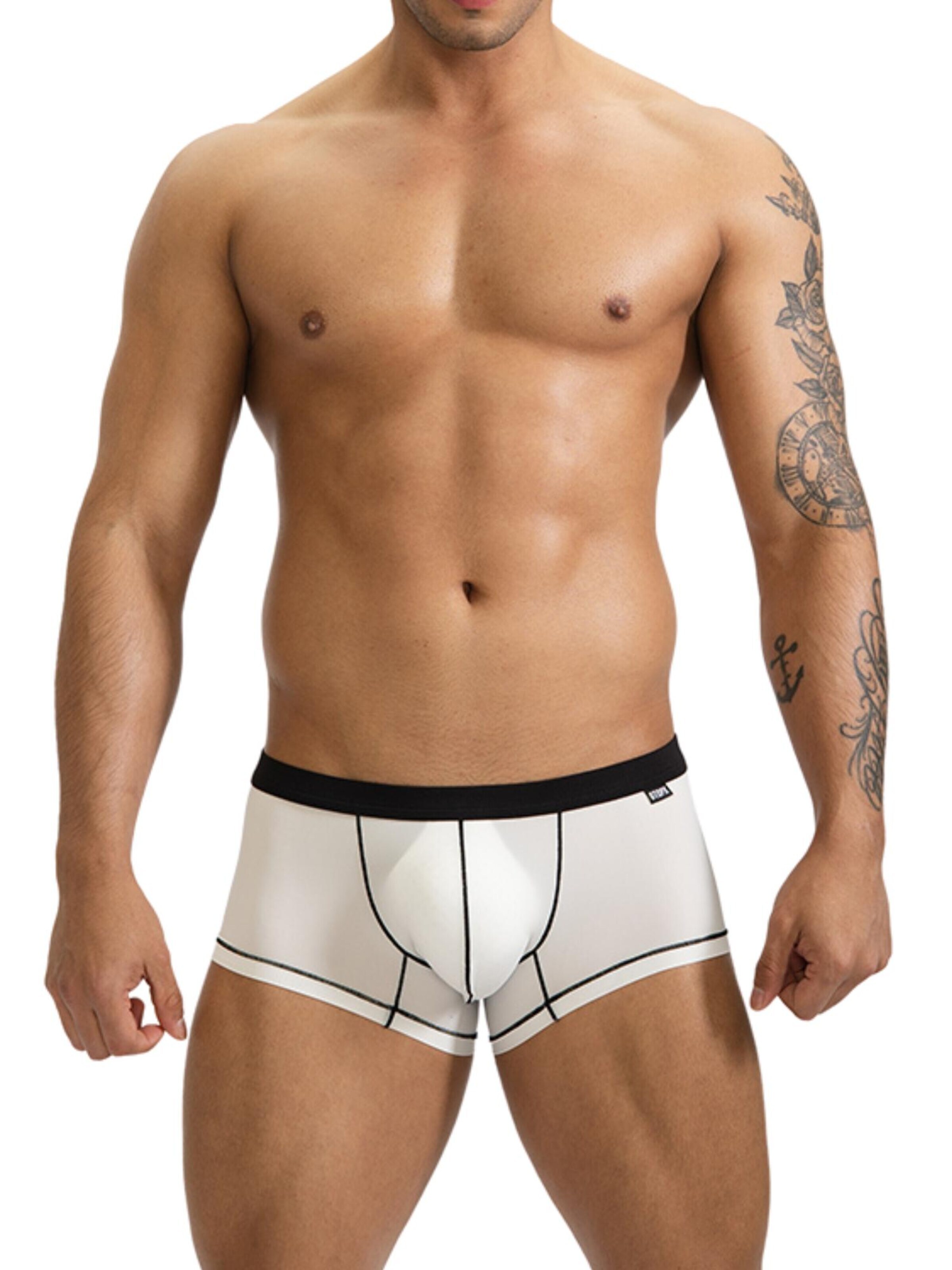 BIMONI Boxer shorts 'Dünn' in White: front