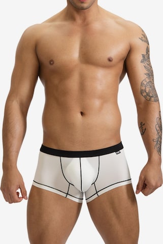 BIMONI Boxer shorts 'Dünn' in White: front