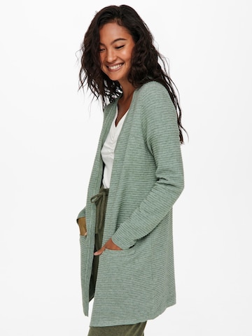 ONLY Knit cardigan 'Katia' in Green