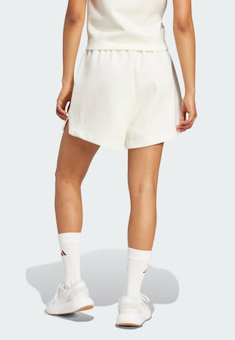 ADIDAS SPORTSWEAR Loosefit Hose in Weiß