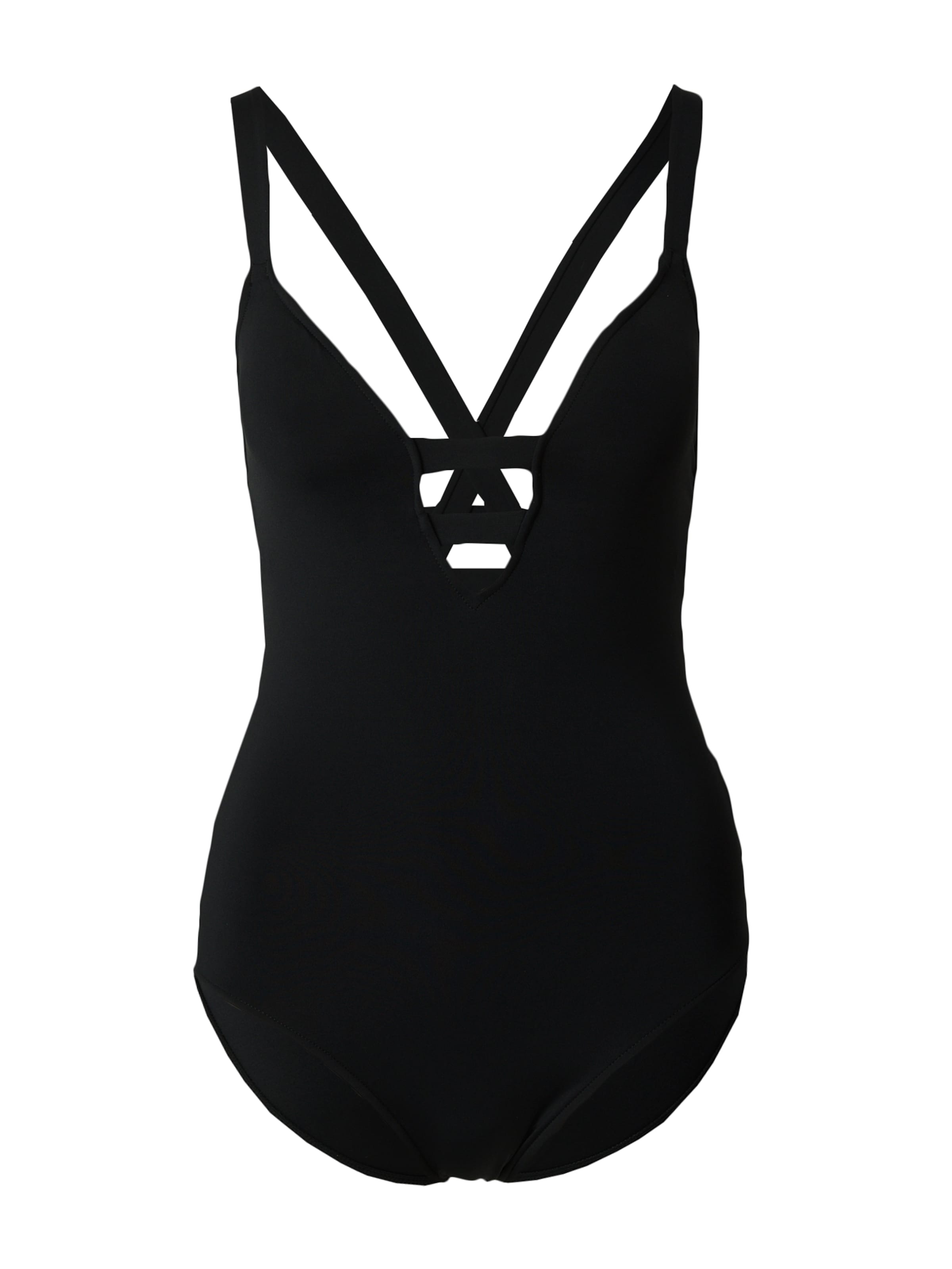 Triangle Maillot de bain Seafolly en noir : devant