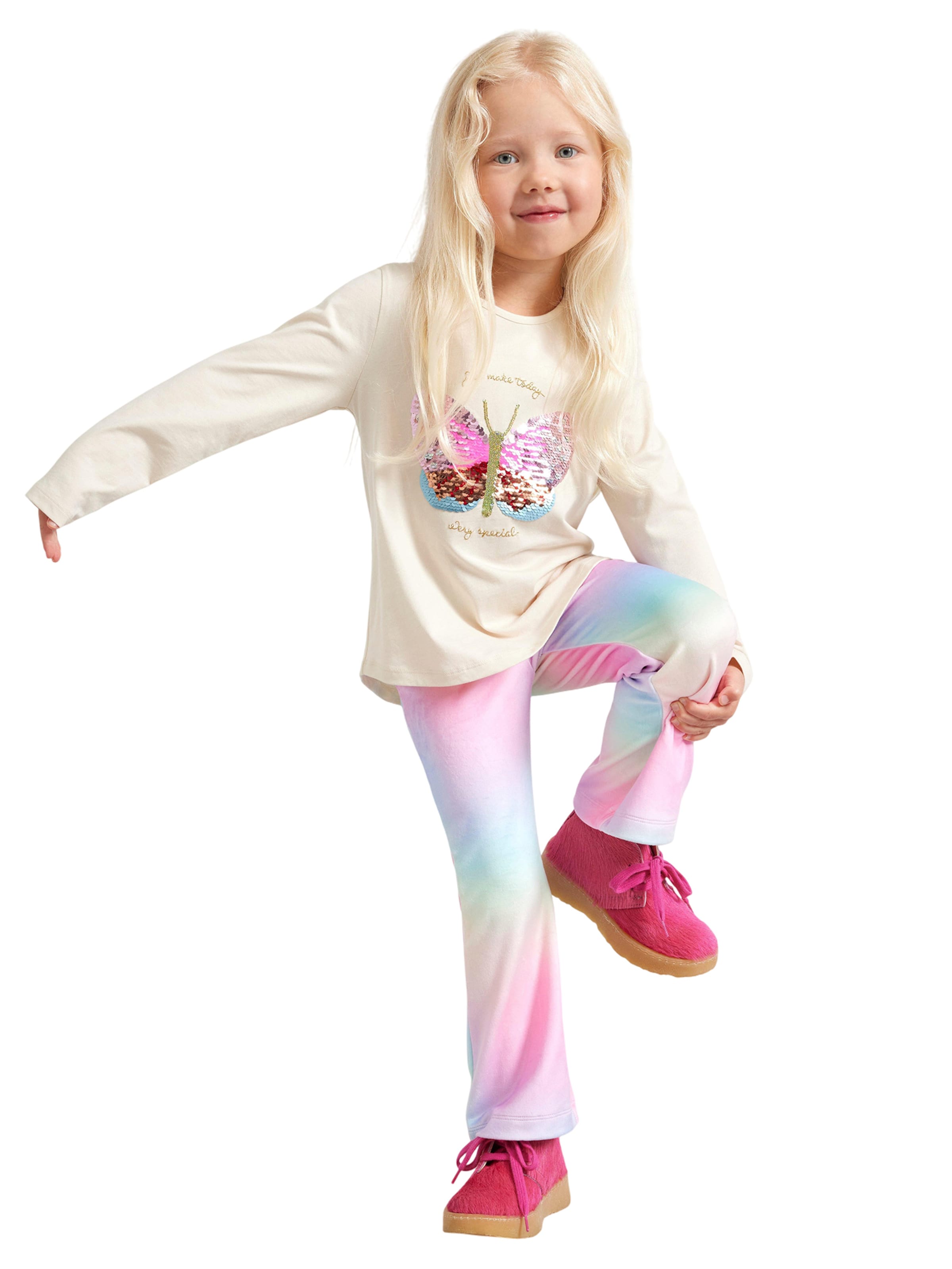 rozā Lindex Plati gali Legingi: no priekšpuses