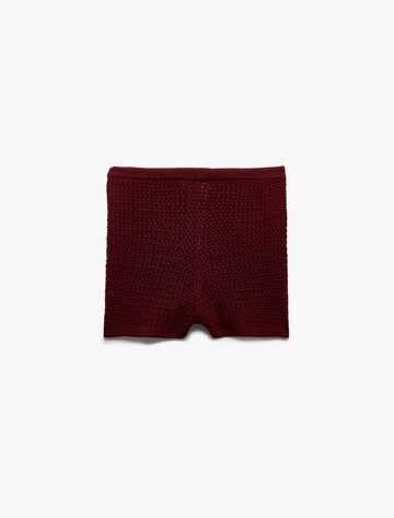 Koton Slimfit Broek in Rood