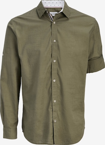 Camicia di JACK & JONES in verde: frontale