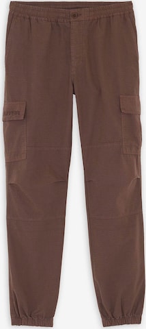 IUTER Tapered Pants 'Ripstop' in Brown: front