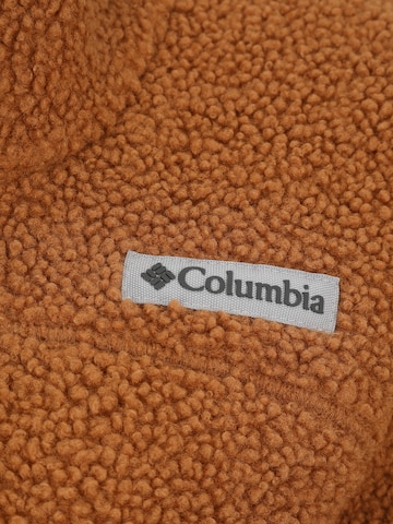 Giacca di pile funzionale 'Panorama' di COLUMBIA in marrone