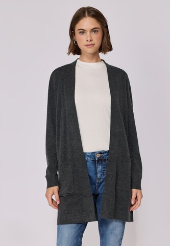 Street One Studio Strickjacke in Grau: Vorderseite