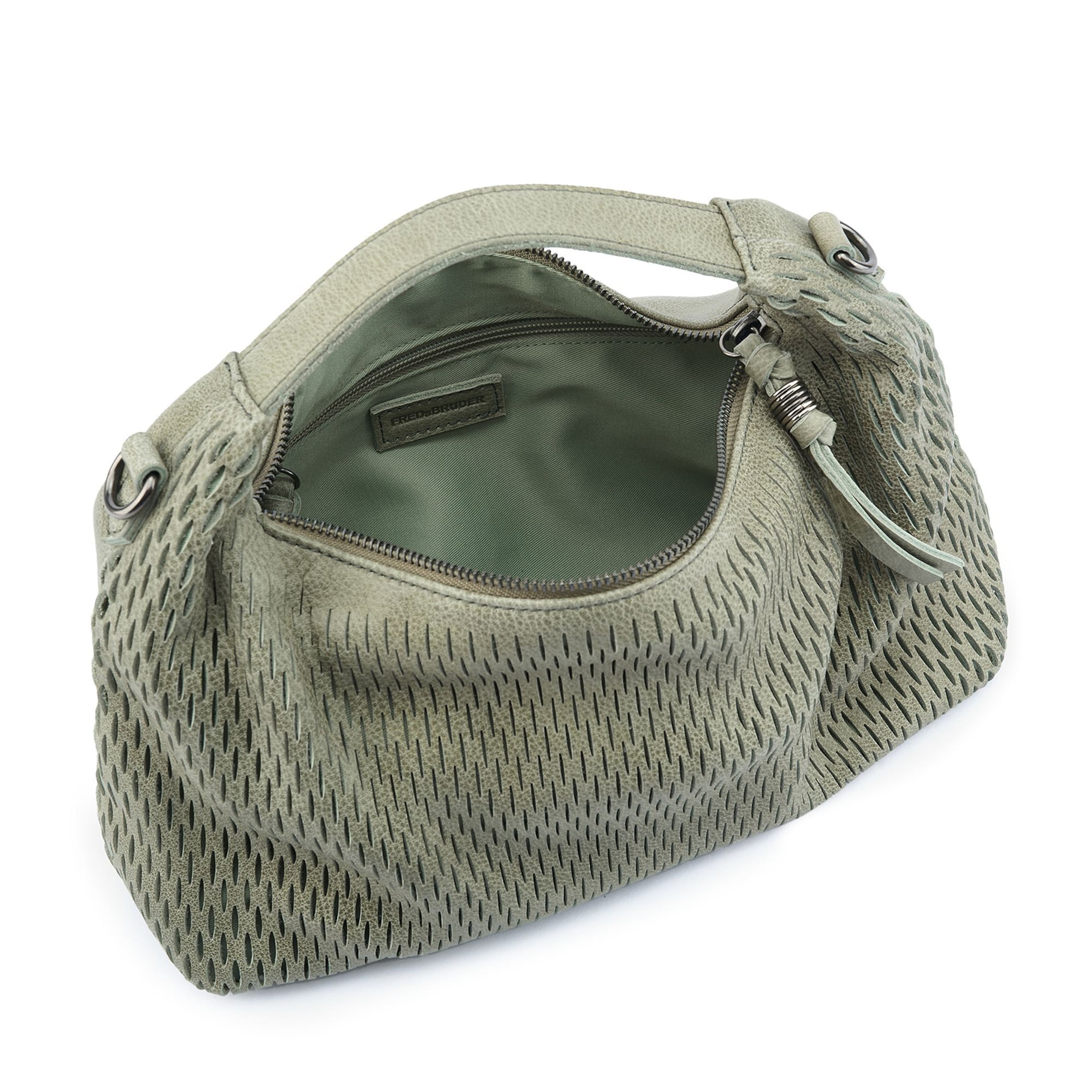 Borsa a mano 'Soft Cut' di FREDsBRUDER in verde
