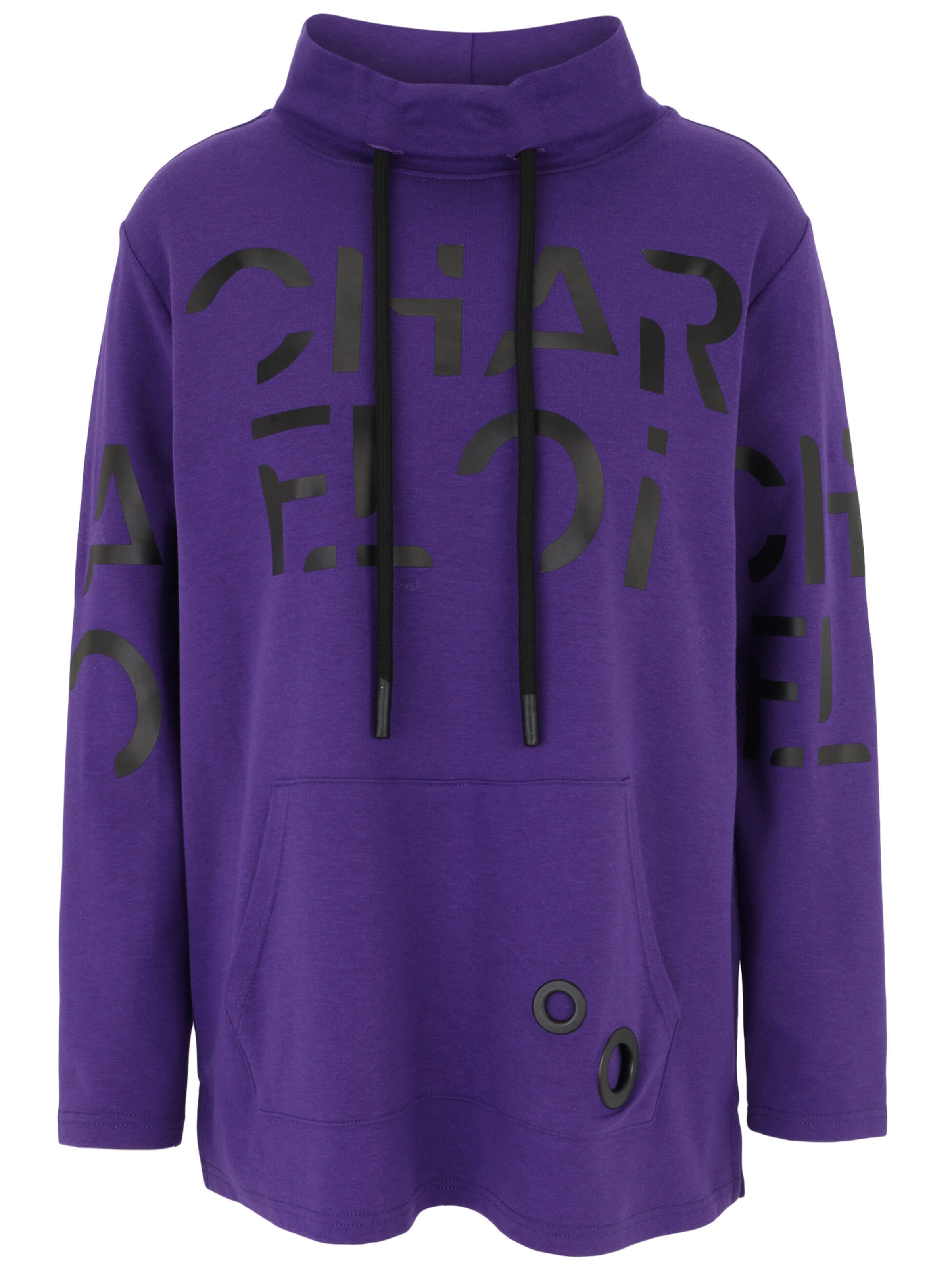 Doris Streich Sweatshirt in Purple: front