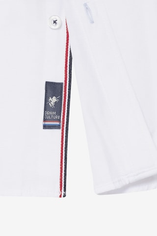 DENIM CULTURE Regular Fit Hemd 'JADON' in Weiß