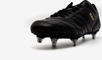 RYAL Soccer Cleats 'Ryal ' in Black: front