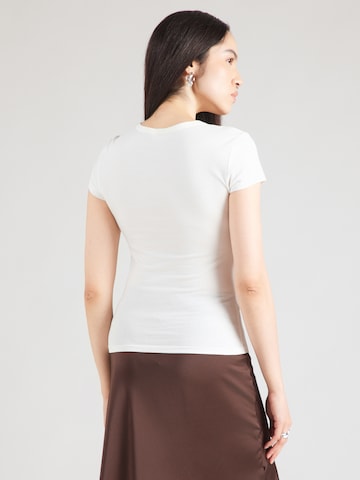 JDY Tričko 'JDYAVA LUCKY' - Biela