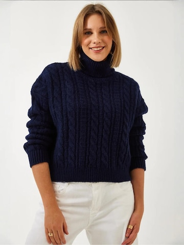 Bianco Lucci Sweter w kolorze niebieski