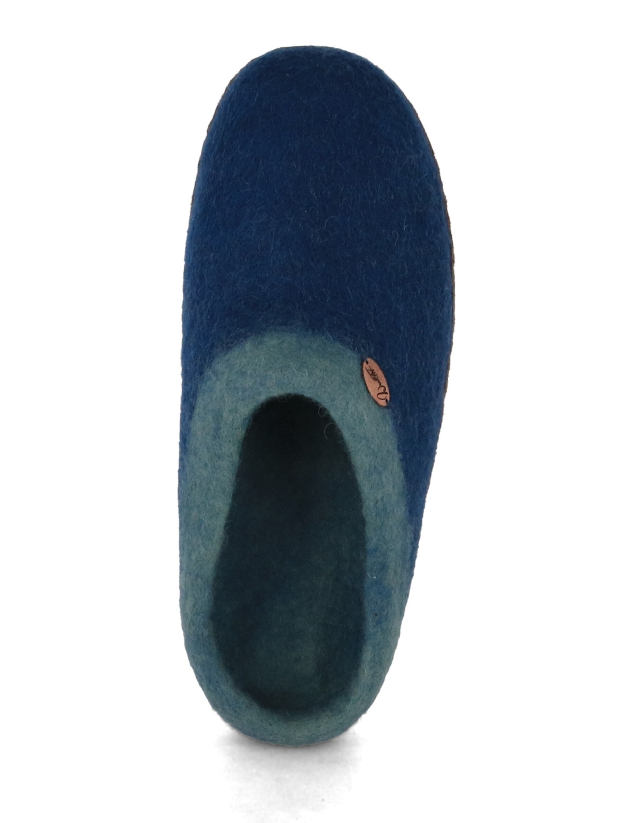 WoolFit Hausschuh 'Sherpa'‌‌‌‌‌ in Blau