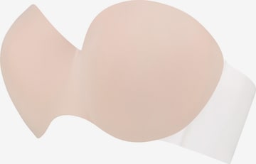 Bye Bra Klebe-BH ' Glamour Bra ' in Beige: Vorderseite