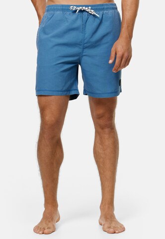 INDICODE JEANS Zwemshorts 'Ace' in Blauw