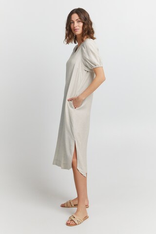 Fransa Dress in Beige