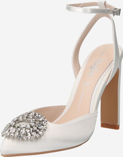 BUFFALO Pumps 'JUDY ICE' in silber / transparent / offwhite, Produktansicht