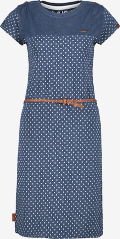 alife & kickin Summer Dress 'LeoniceAK' in Blue: front