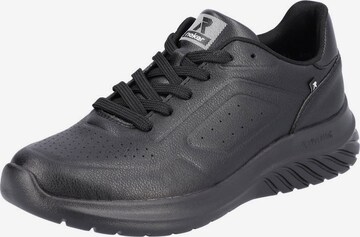 Rieker EVOLUTION Athletic Lace-Up Shoes in Black: front