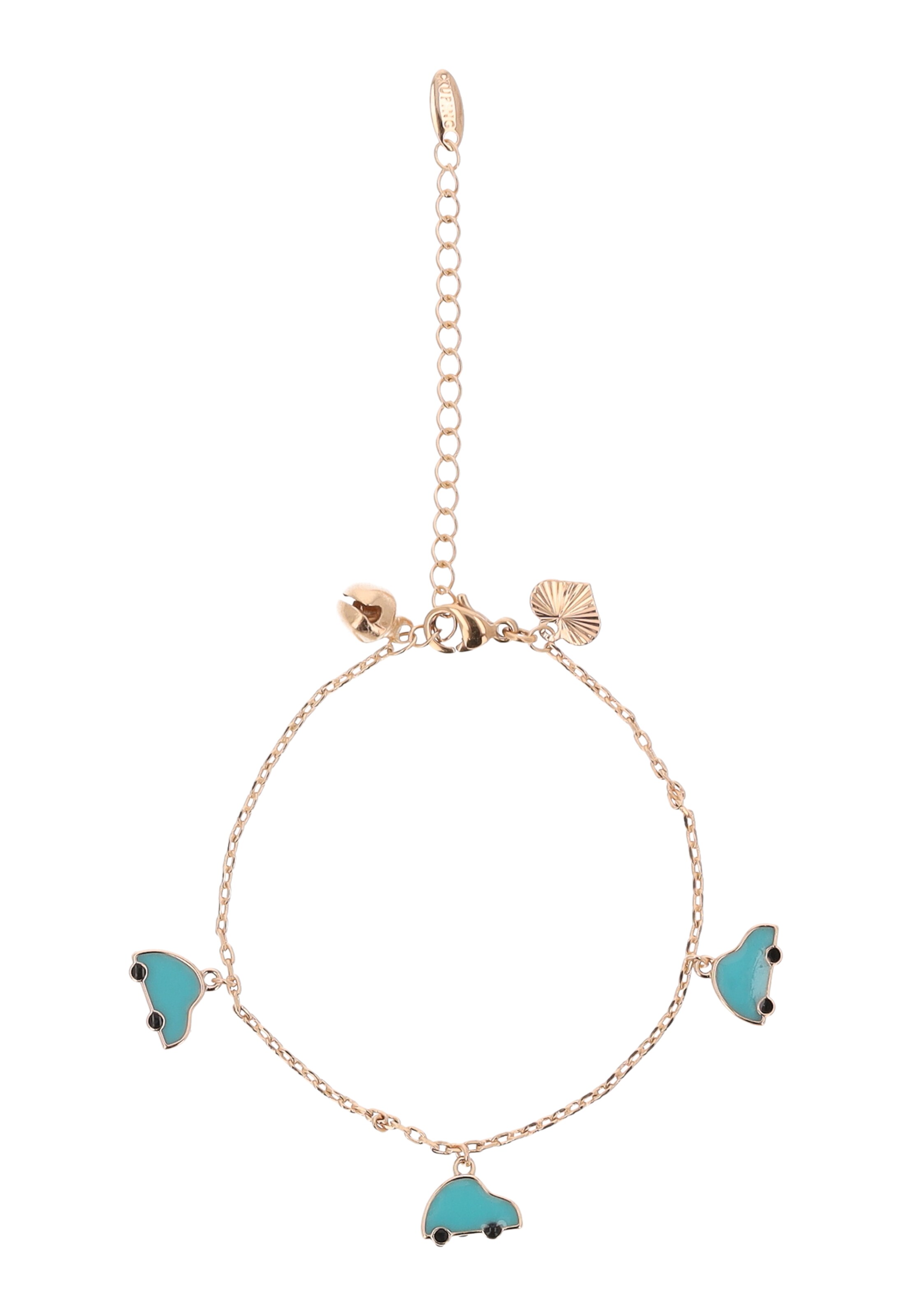 MYMO - Pulseira em azul: frente