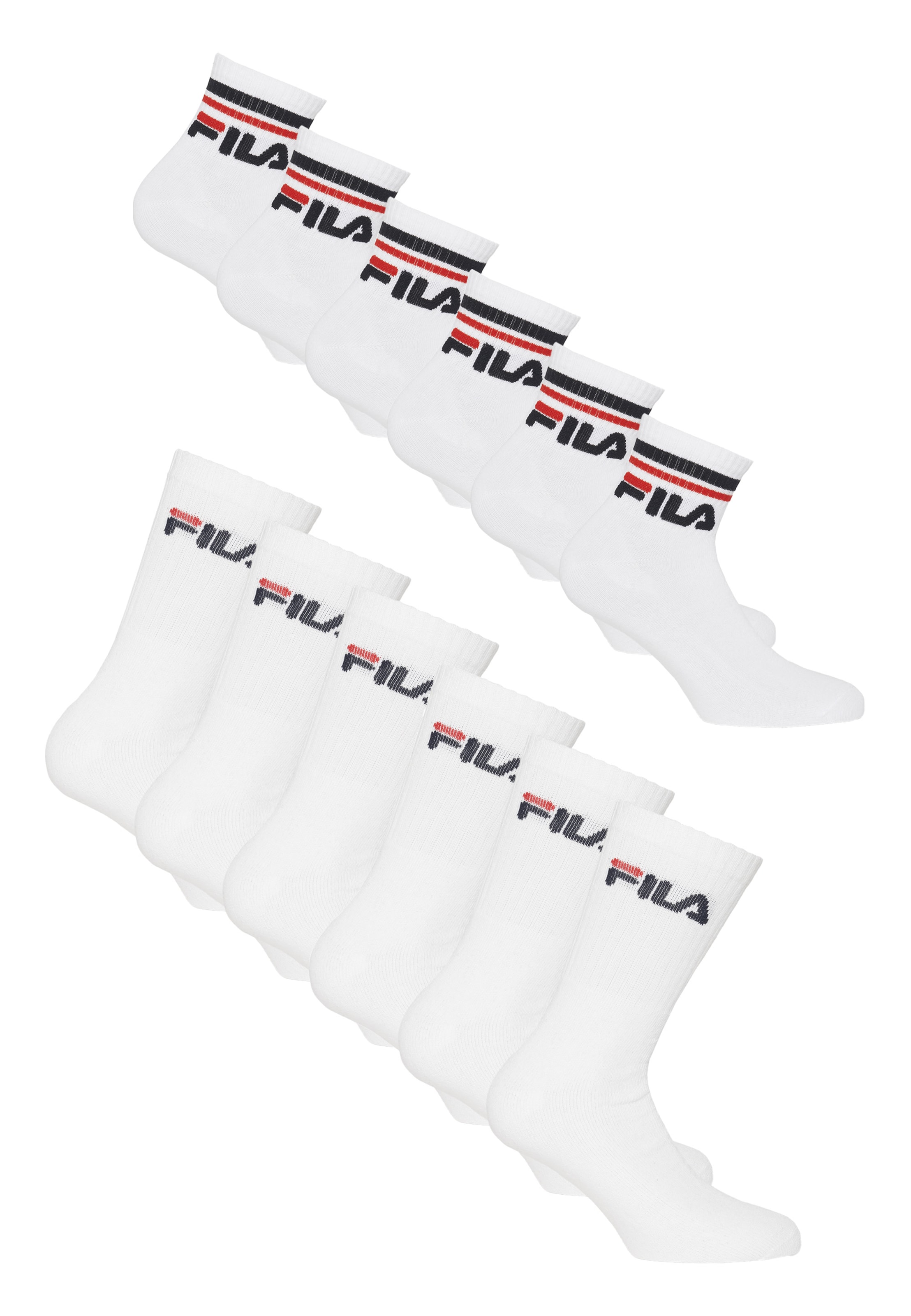 FILA Socken in Weiß: Vorderseite
