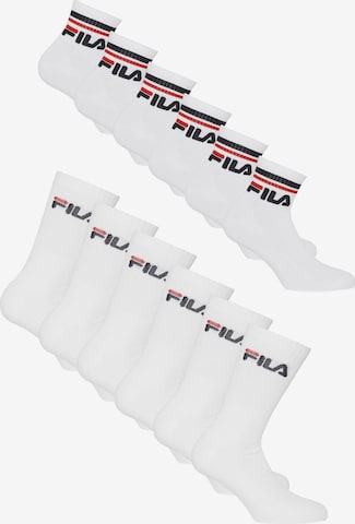 FILA Socken in Weiß: Vorderseite