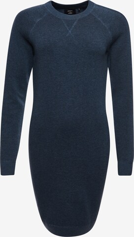 Superdry Gebreide jurk 'Essential' in Blauw: voorkant