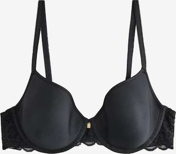 juoda Next Marškinėliai Liemenėlė: priekis