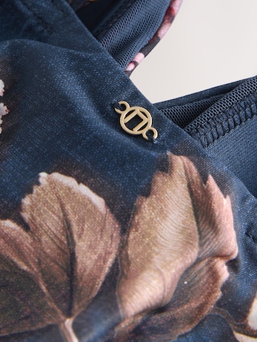 Next T-shirt Badedragt i blå