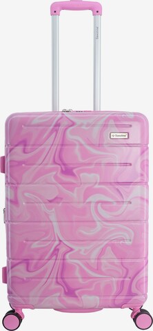 Saxoline Cart 'Splash' in Pink: front