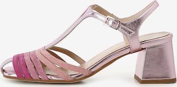 CAFè NOIR Sandal in Pink: front