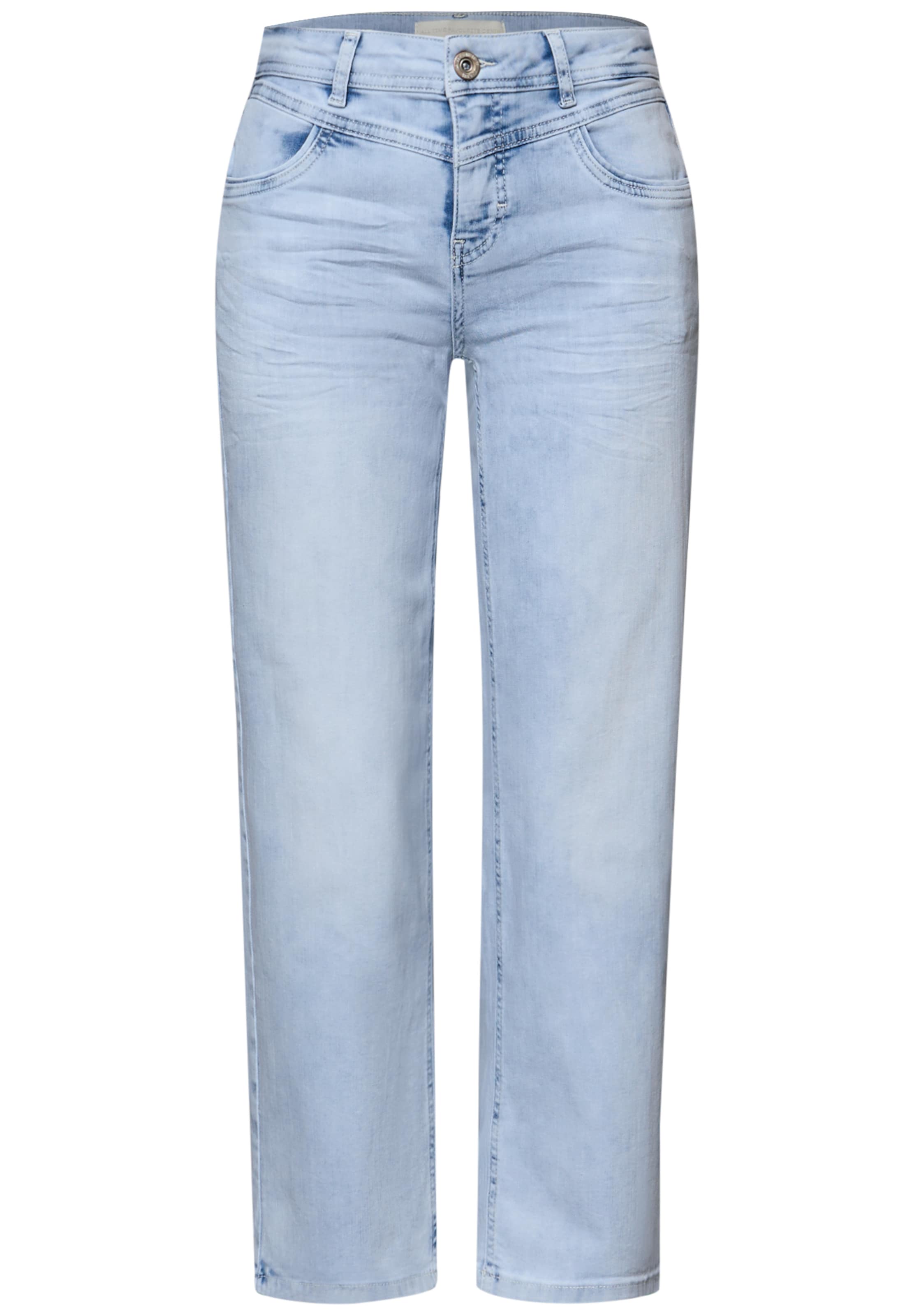 STREET ONE Regular Jeans in Blau: Vorderseite