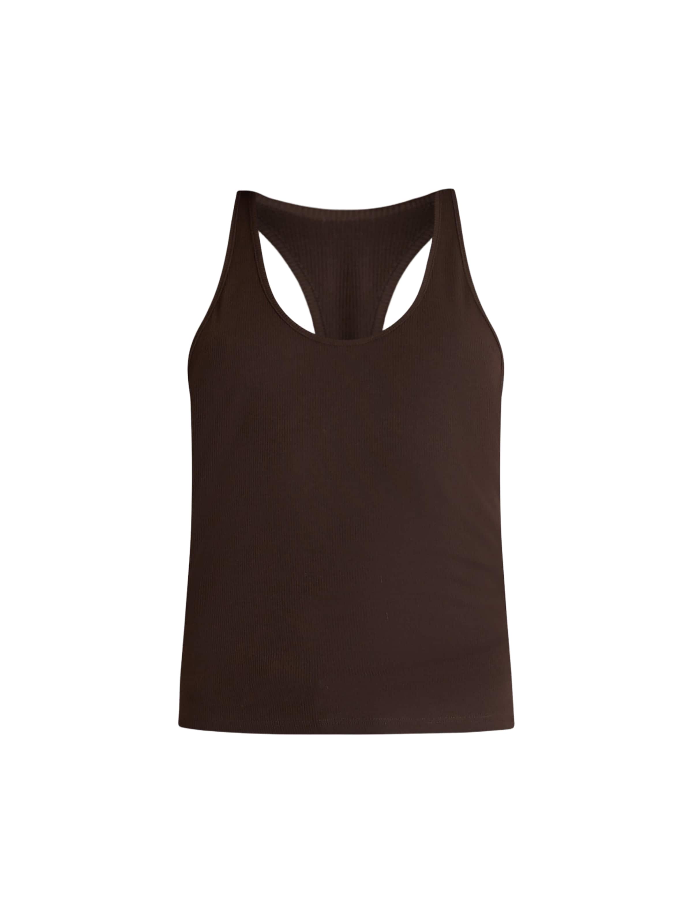 ViCOLO Top in Braun: Vorderseite