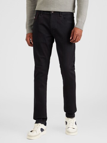 INDICODE JEANS Regular Jeans 'Dave' in Schwarz: Vorderseite