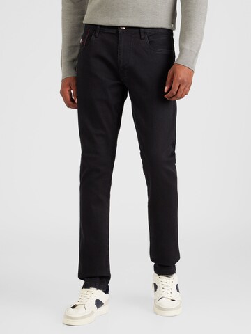 INDICODE JEANS Regular Jeans 'Dave' in Black: front