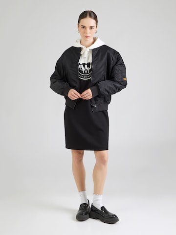 monari - Vestido en negro