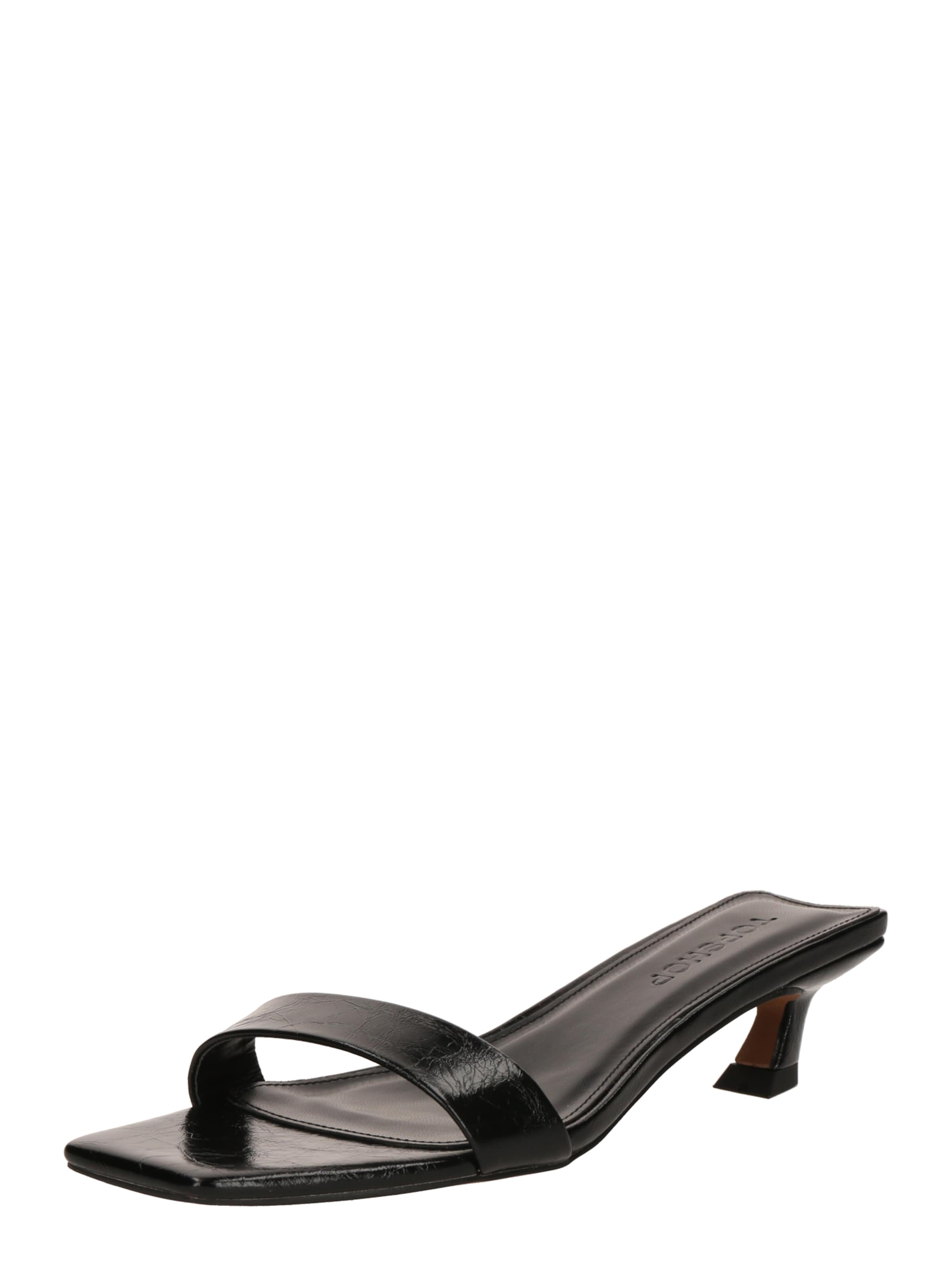 Mule 'Inga' TOPSHOP en noir : devant