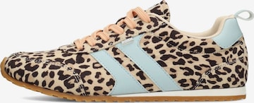 Baskets basses 'Maxine' POSH by Poelman en beige : devant