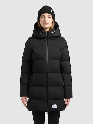 khujo Winter jacket 'Tanare5' in Black: front